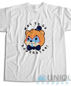 FNAF Security Breach Glamrock Freddy Superstars T-Shirt Size S-3XL