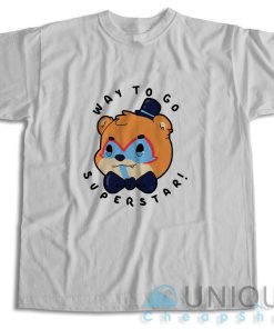 FNAF Security Breach Glamrock Freddy Superstars T Shirt Size S 3XL 4