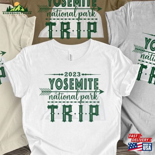 Family Vacation Matching 2023 Yosemite National Park Group Shirt Unisex Sweatshirt