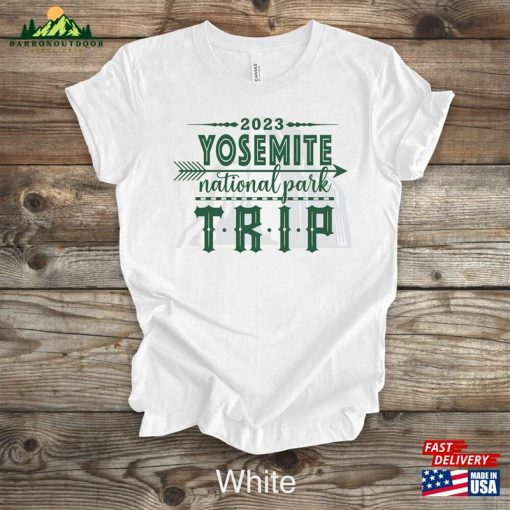 Family Vacation Matching 2023 Yosemite National Park Group Shirt Unisex Sweatshirt