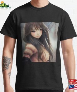 Fantasy Anime Girl Classic T-Shirt Unisex
