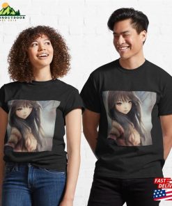 Fantasy Anime Girl Classic T Shirt Unisex 3