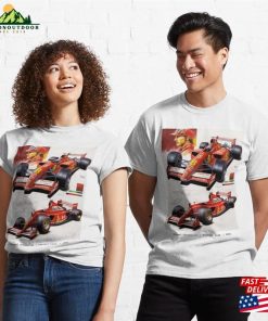 Ferrari Michael Schumacher 2004 F1 Car Art F430 Gift Classic T-Shirt Sweatshirt