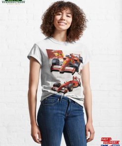 Ferrari Michael Schumacher 2004 F1 Car Art F430 Gift Classic T-Shirt Sweatshirt 3 Ferrari Michael Schumacher 2004 F1 Car Art F430 Gift Classic T Shirt Sweatshirt 4