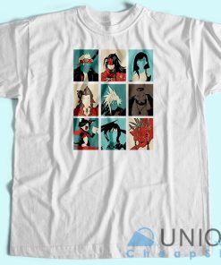 Final Fantasy Characters T-Shirts Adult For Women Or Men Size S To XL