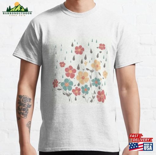Flower Rain Classic T-Shirt Sweatshirt Unisex