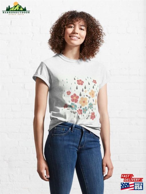 Flower Rain Classic T-Shirt Sweatshirt Unisex