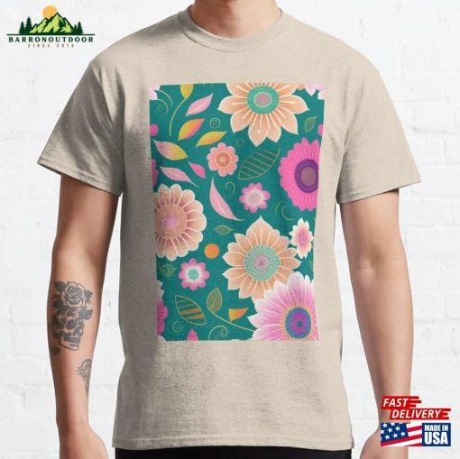 Flowers Art 08 Classic T-Shirt Unisex