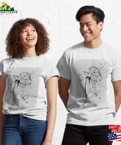 Flowers Classic T-Shirt Sweatshirt Unisex 2 Flowers Classic T Shirt Sweatshirt Unisex 3