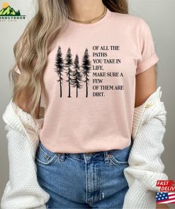 Forest Camping Shirt Outdoors Hiking T-Shirt Backpacking Tee Unisex Classic