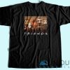 Friends Character Squad T-shirt Unisex Custom Tee Shirt Printing