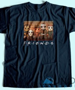 Friends Character Squad T-shirt Unisex Custom Tee Shirt Printing