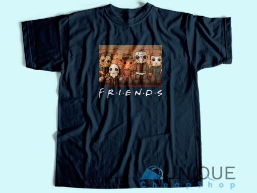 Friends Character Squad T-shirt Unisex Custom Tee Shirt Printing