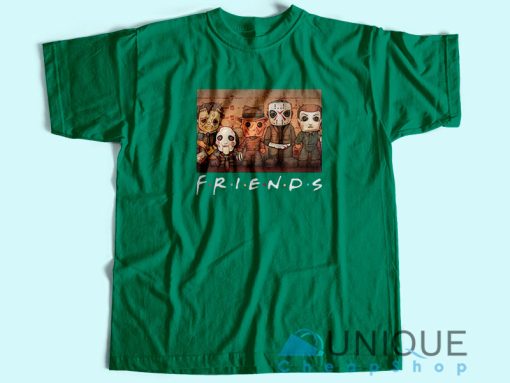 Friends Character Squad T-shirt Unisex Custom Tee Shirt Printing