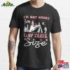 Funny Groovy Camping Girl I’m Not Short Camp Travel Size Essential T-Shirt Hoodie Sweatshirt