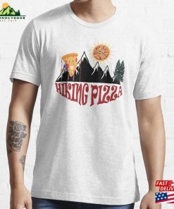 Funny Hiking And Pizza Essential T-Shirt Hoodie