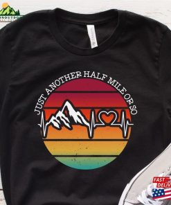Funny Hiking Shirt Mountains Adventure T-Shirt Men Women Gifts Camping Classic