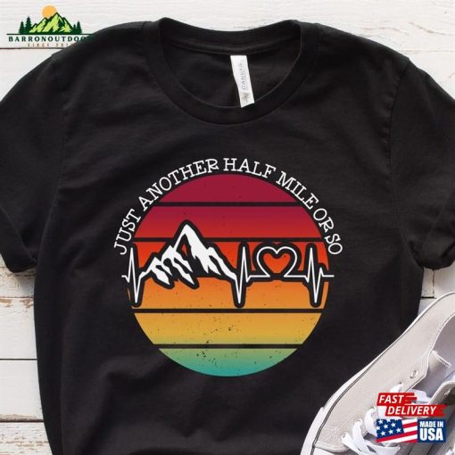 Funny Hiking Shirt Mountains Adventure T-Shirt Men Women Gifts Camping Classic