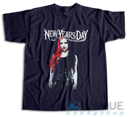 Get It Now! Ashley Costello New Years Day T-Shirt Size S-3XL