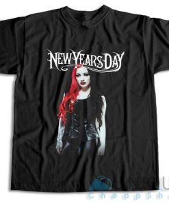 Get It Now! Ashley Costello New Years Day T Shirt Size S 3XL 3