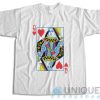 Get It Now! Queen of Hearts T-Shirt Size S-3XL