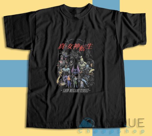 Get It Now! Shin Megami Tensei T-Shirt Size S-3XL