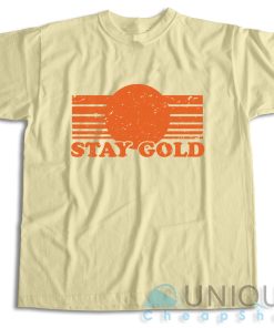 Get It Now! Stay Gold T Shirt Size S 3XL Unique cheap shop 4