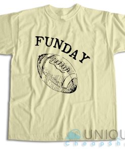 Get It Now! Sunday Funday Football T Shirt Size S 3XL 4