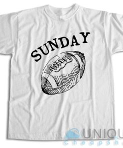 Get It Now! Sunday Funday Football T Shirt Size S 3XL 6