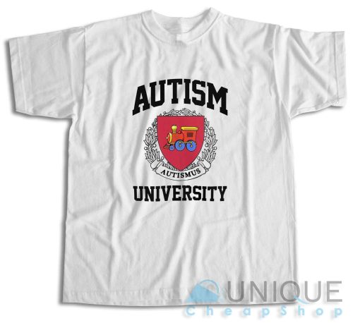 Get Now! Autisme University T-Shirt Size S-3XL