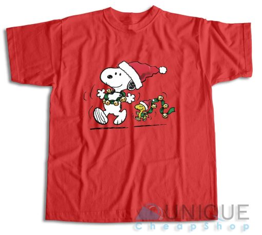 Get Now! Charlie and the Snoopy Christmas T-Shirt Size S-3XL