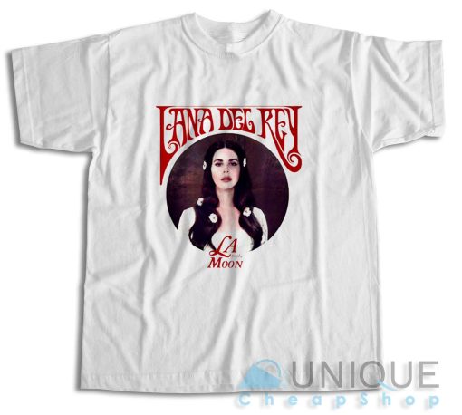 Get Now! Lana Del Rey Vintage LA to the Moon T-Shirt Size S-3XL