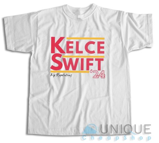 Get Now ! Kelce Swift Big Reputations T-Shirt Size S-3XL
