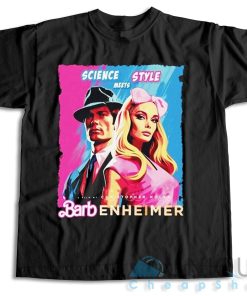 Get Now ! Science Style Barbenheimer T-Shirt Size S-3XL