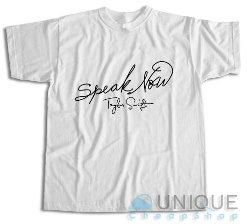 Get Now ! Taylor Swift Speak Now T-Shirt Size S-3XL