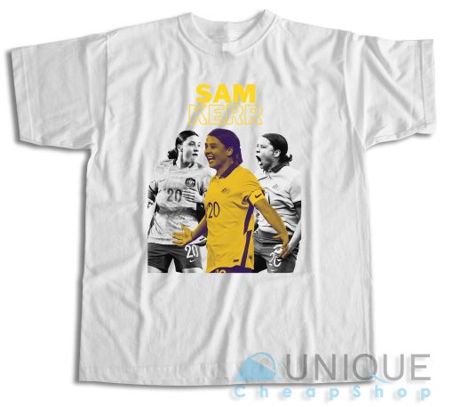 Get Now ! Team Sam Kerr Matildas T-Shirt Size S-3XL