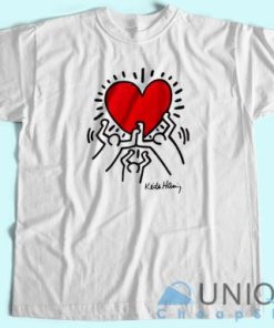 Go bring this home Keith Haring Love T-Shirt Size S – 3XL