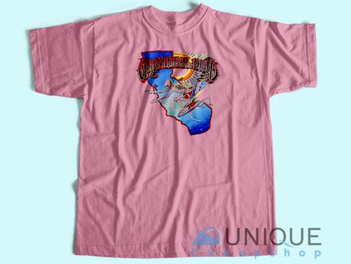 Grateful Dead Surfing T-Shirt Unisex Custom Tee Shirt Printing