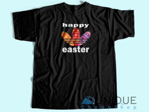 Happy Easter Adidas T-Shirt  Unique Design Shirt