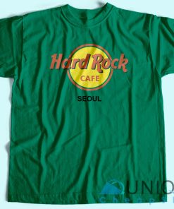 Hard Rock Cafe Seoul T-Shirt Unisex Tee Shirt Printing Size S-3XL
