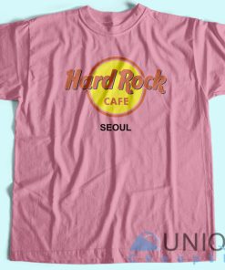 Hard Rock Cafe Seoul T Shirt Unisex Tee Shirt Printing Size S 3XL 3