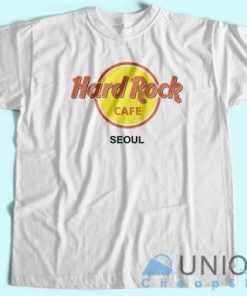 Hard Rock Cafe Seoul T Shirt Unisex Tee Shirt Printing Size S 3XL 4