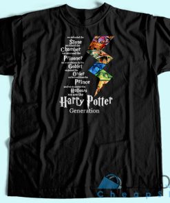Harry Potter Generation T-Shirt Unisex Custom Tee Shirt Printing