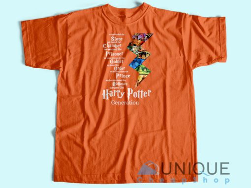 Harry Potter Generation T-Shirt Unisex Custom Tee Shirt Printing