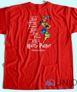 Harry Potter Generation T Shirt Unisex Custom Tee Shirt Printing 4