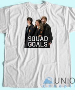 Harry Potter Squad Goals T-shirt Unisex Custom Tee Shirt Printing