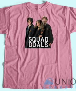 Harry Potter Squad Goals T shirt Unisex Custom Tee Shirt Printing 3