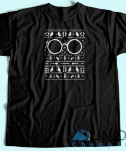Harry Potter Ugly Christmas T shirt Size S,M,L,XL,XXL,XXXL