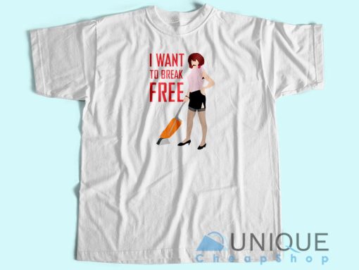 I Want to Break T-Shirt Unisex Custom Tee Shirt Printing