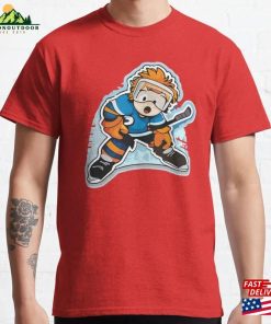 Ice Hokey Cartoon Classic T-Shirt Unisex Ice Hokey Cartoon Classic T-Shirt Unisex
